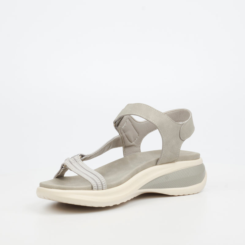 Butterfly Feet Jordis 2 Flatform - Grey footwear Butterfly Feet