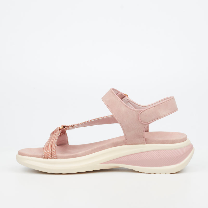Butterfly Feet Jordis 2 Flatform - Pink footwear Butterfly Feet