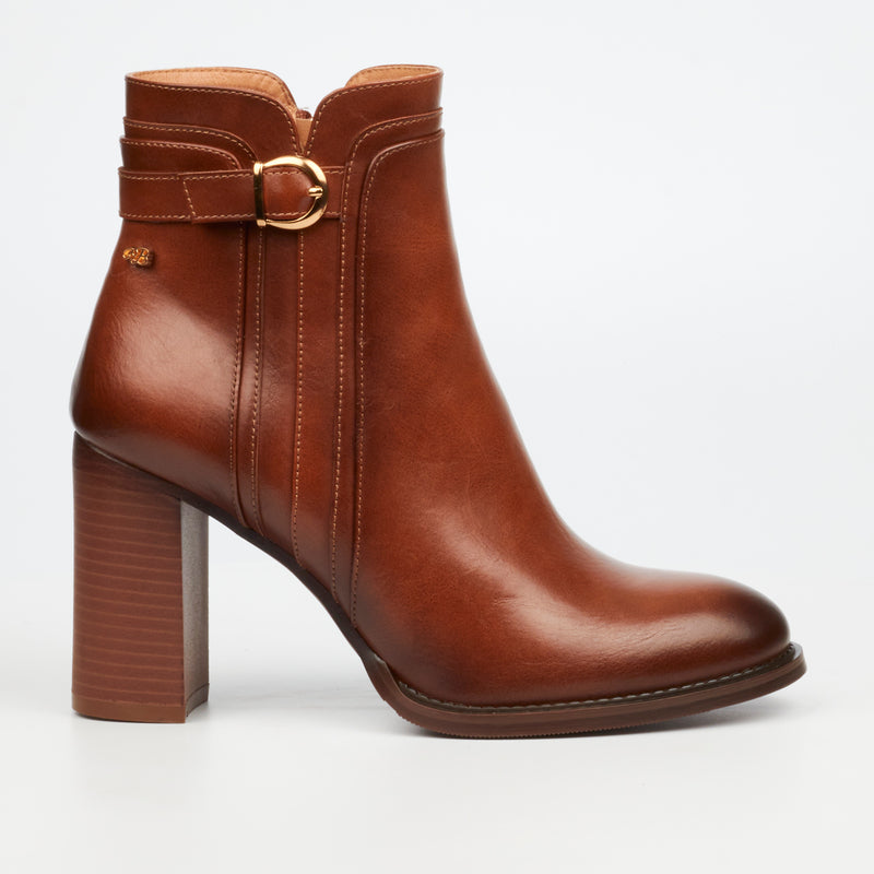 Miss Black Julia 1 Ankle Boot - Tan footwear Miss Black