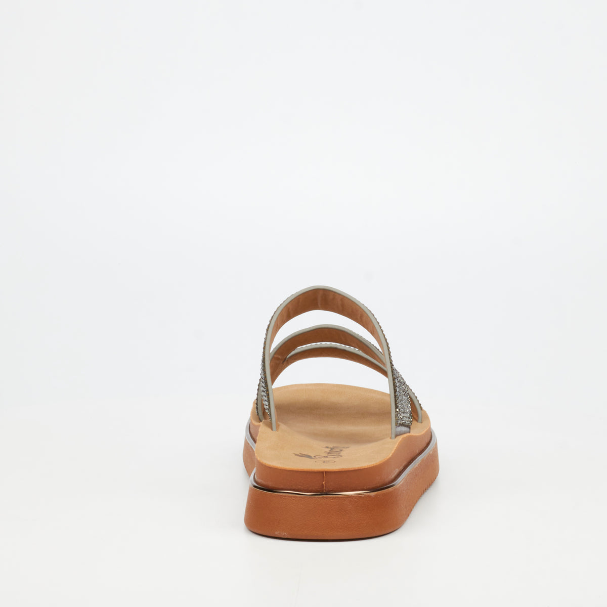 Butterfly Feet Junes 1 Flat Sandals - Pewter