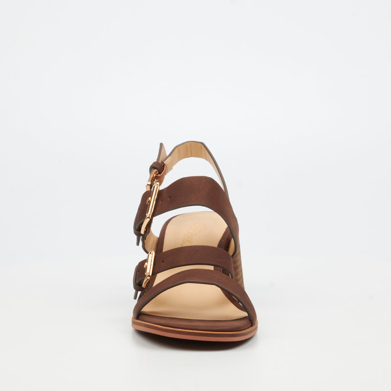 Miss Black Jungle 2 Heel - Chocolate footwear Miss Black