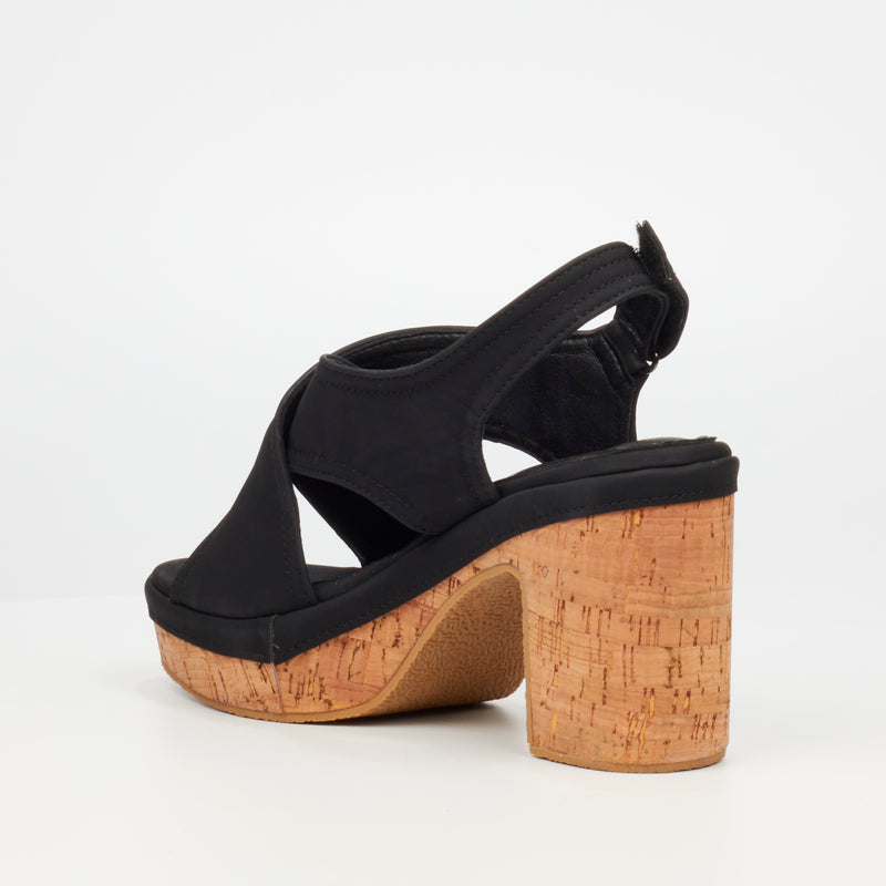 Butterfly Feet Jute 1 Heel - Black footwear Butterfly Feet   