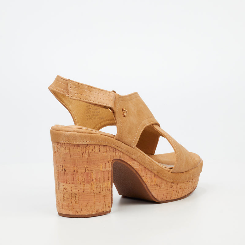 Butterfly Feet Jute 1 Heel - Tan footwear Butterfly Feet   