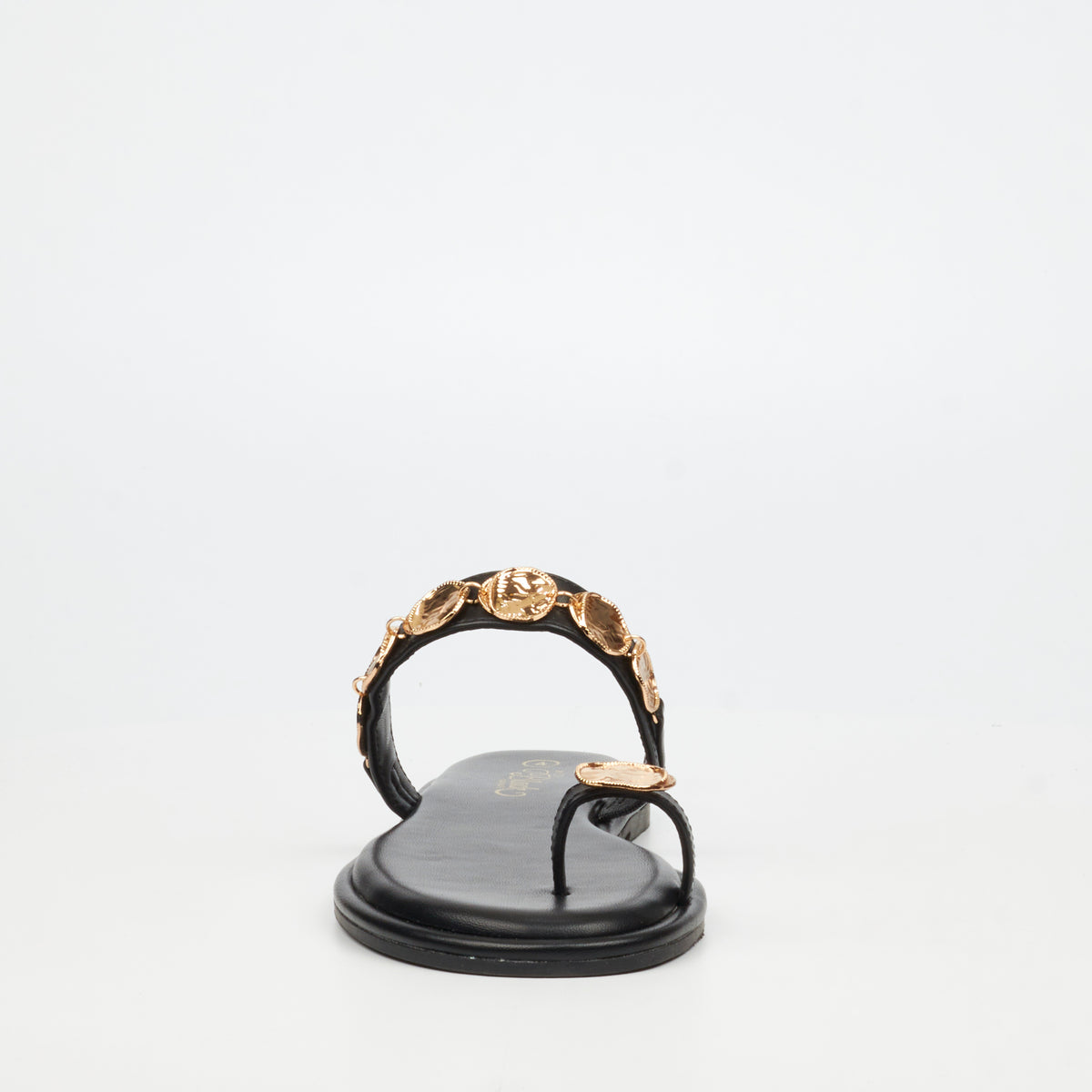 Miss Black Kali 11 Flat Sandal - Black footwear Miss Black