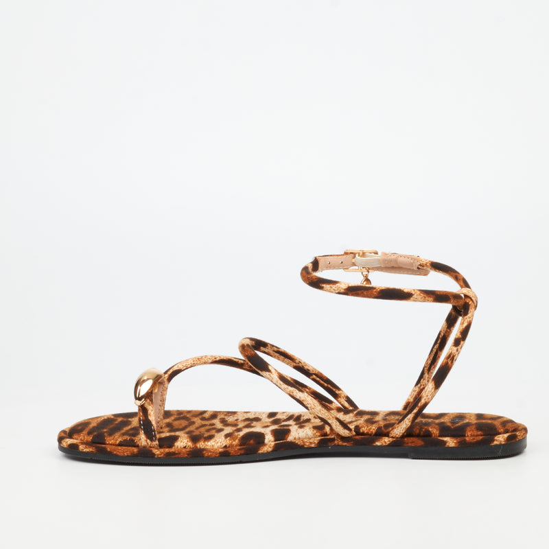 Miss Black Kali 2 Sandal - Leopard
