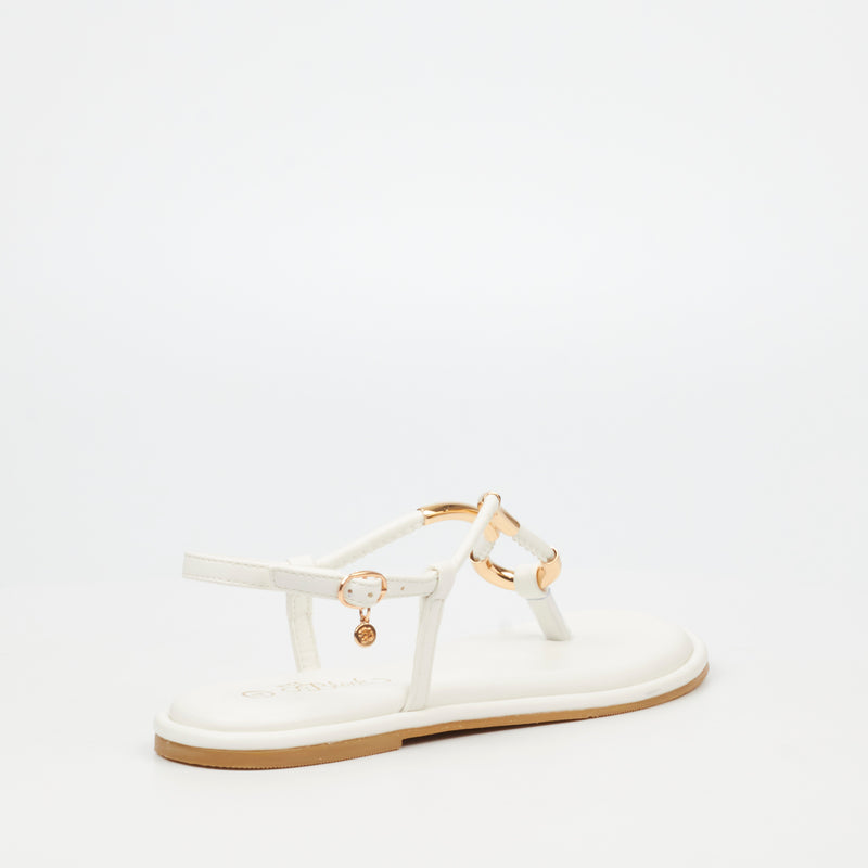Miss Black Kali 3 Sandal - White