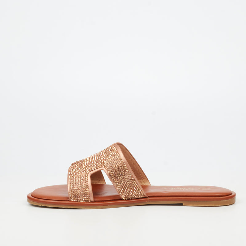 Miss Black Kali 5 Sandal - Rose Gold
