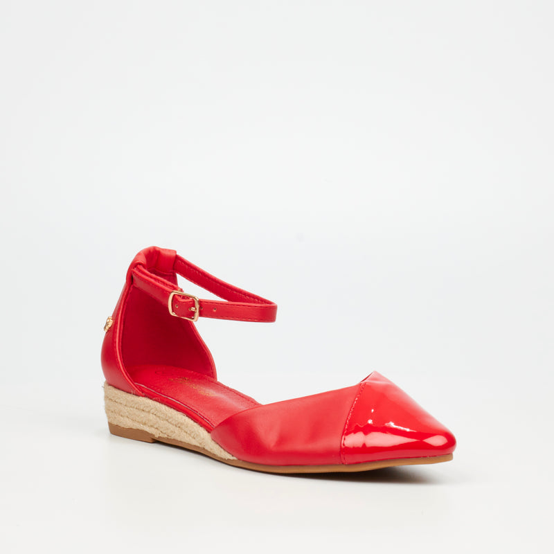 Butterfly Feet Karli 1 Wedge - Red footwear Butterfly Feet   