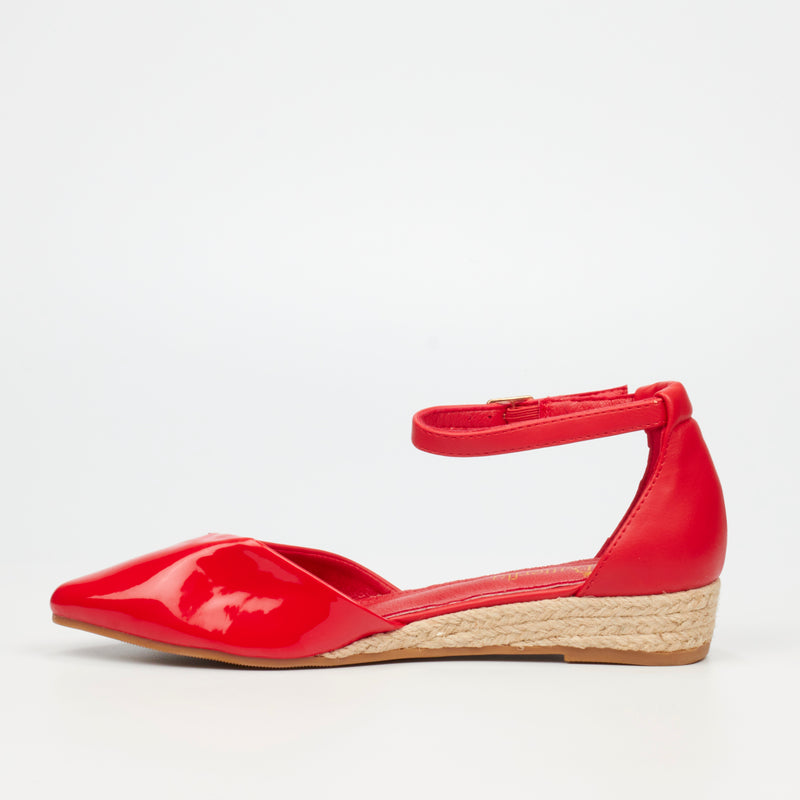 Butterfly Feet Karli 1 Wedge - Red footwear Butterfly Feet   