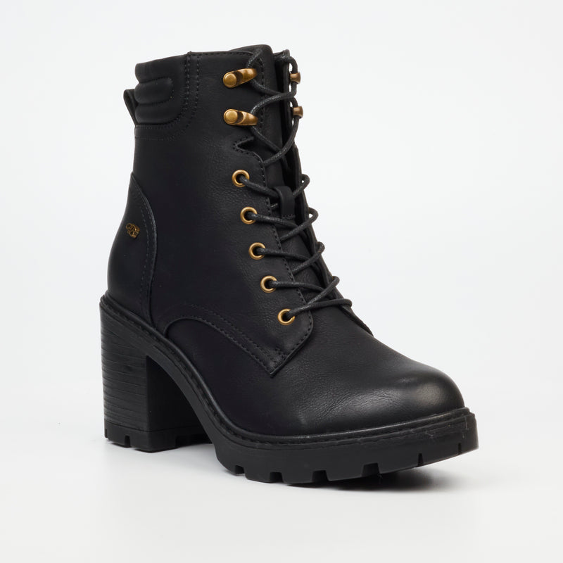 Miss Black Kat 1 Ankle Boot - Black footwear Miss Black