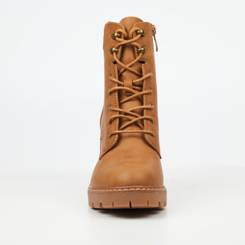 Miss Black Kat 1 Ankle Boot - Camel footwear Miss Black