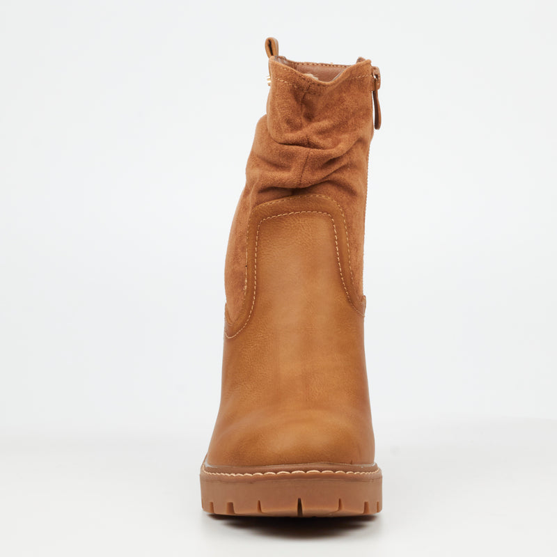 MIss Black Kat 2 Ankle Boot - Camel footwear Miss Black