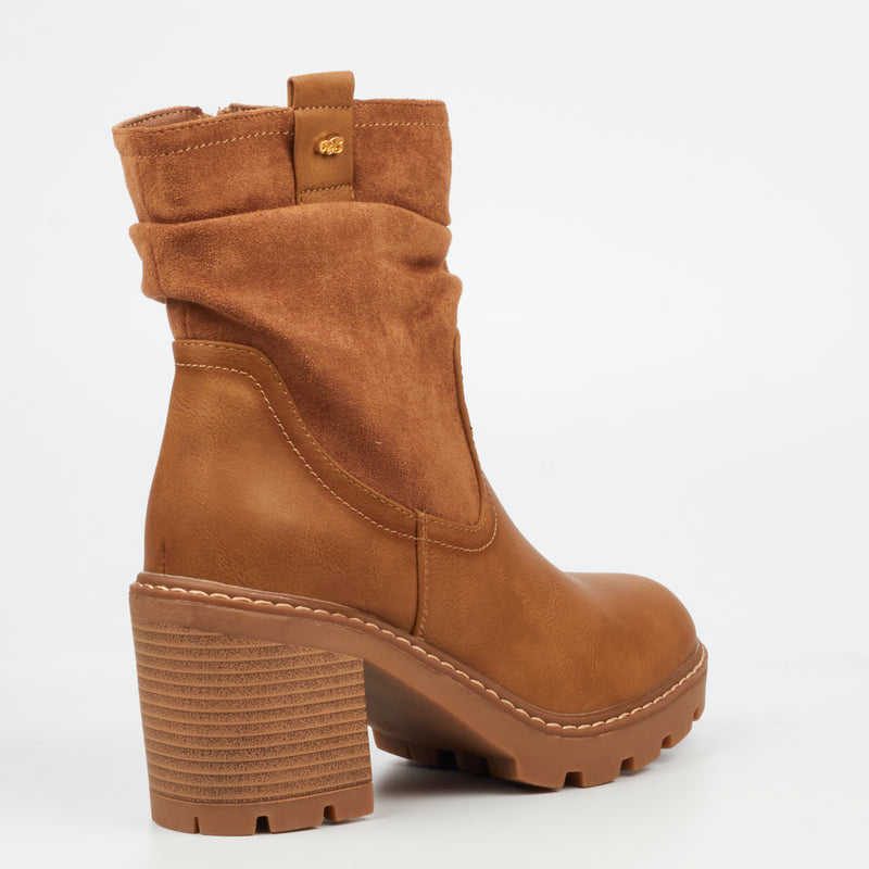 MIss Black Kat 2 Ankle Boot - Camel footwear Miss Black