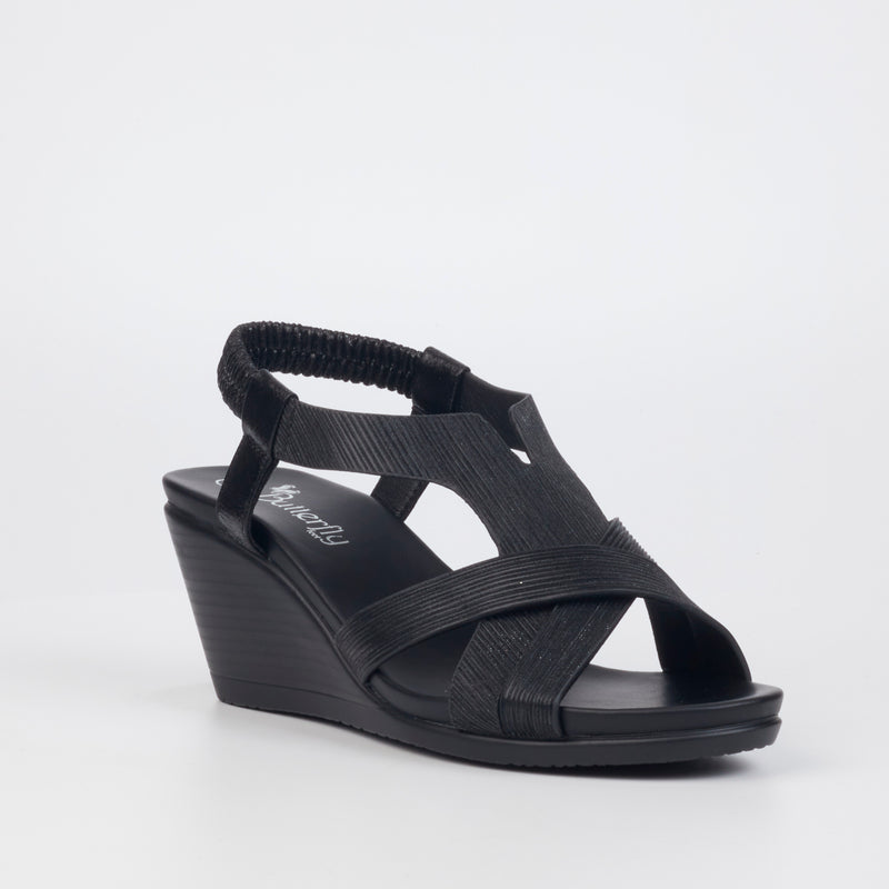 Butterfly Feet Katia 1 - Black footwear Butterfly Feet   