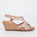 Butterfly Feet Katia 1 - Rose Gold footwear Butterfly Feet