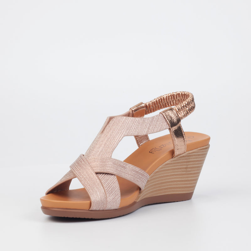 Butterfly Feet Katia 1 - Rose Gold footwear Butterfly Feet   