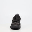 Mazerata Kelvis 2 Rhinestone Sneaker - Black footwear Mazerata