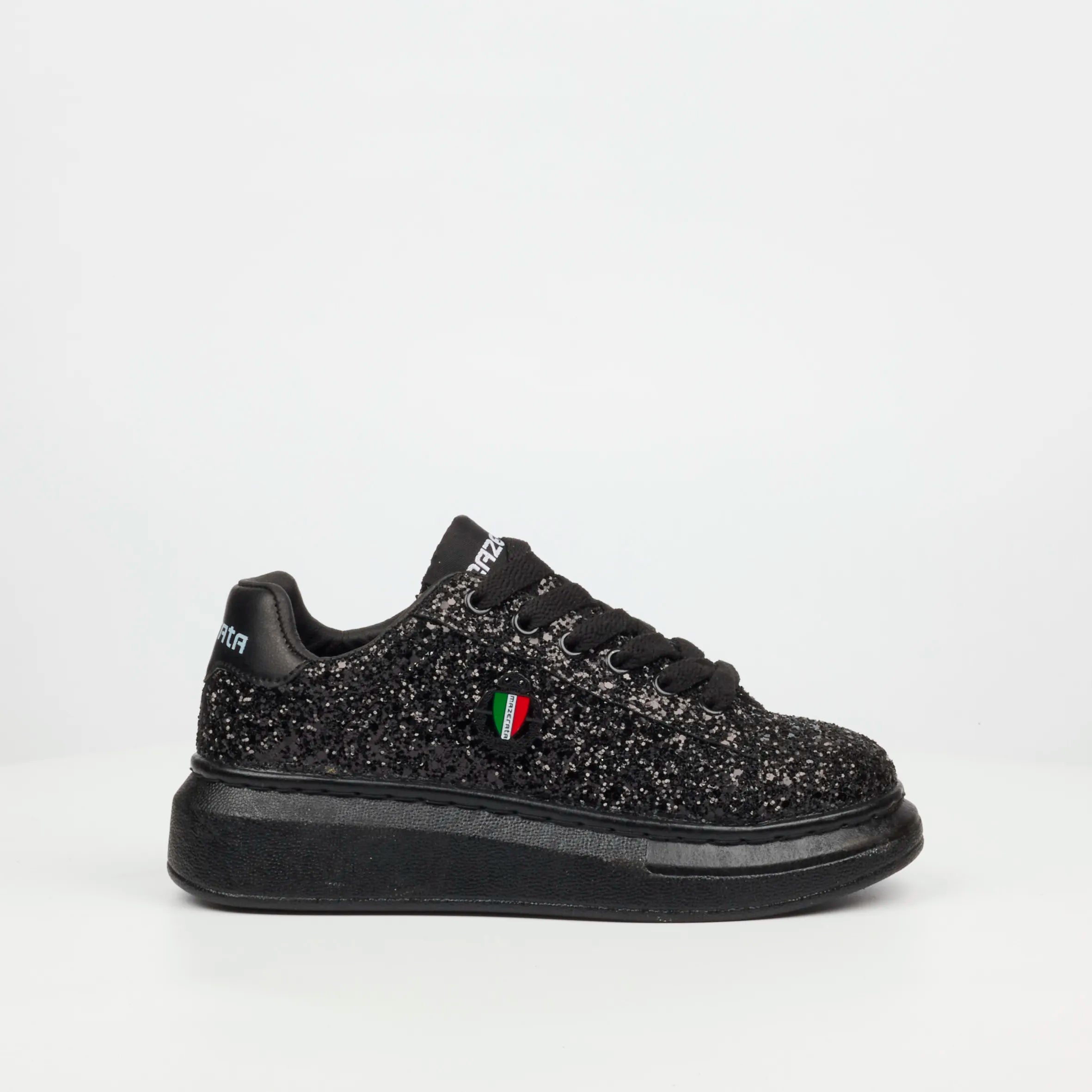 Mazerata Kelvis 2 Rhinestone Sneaker - Black (Youth)