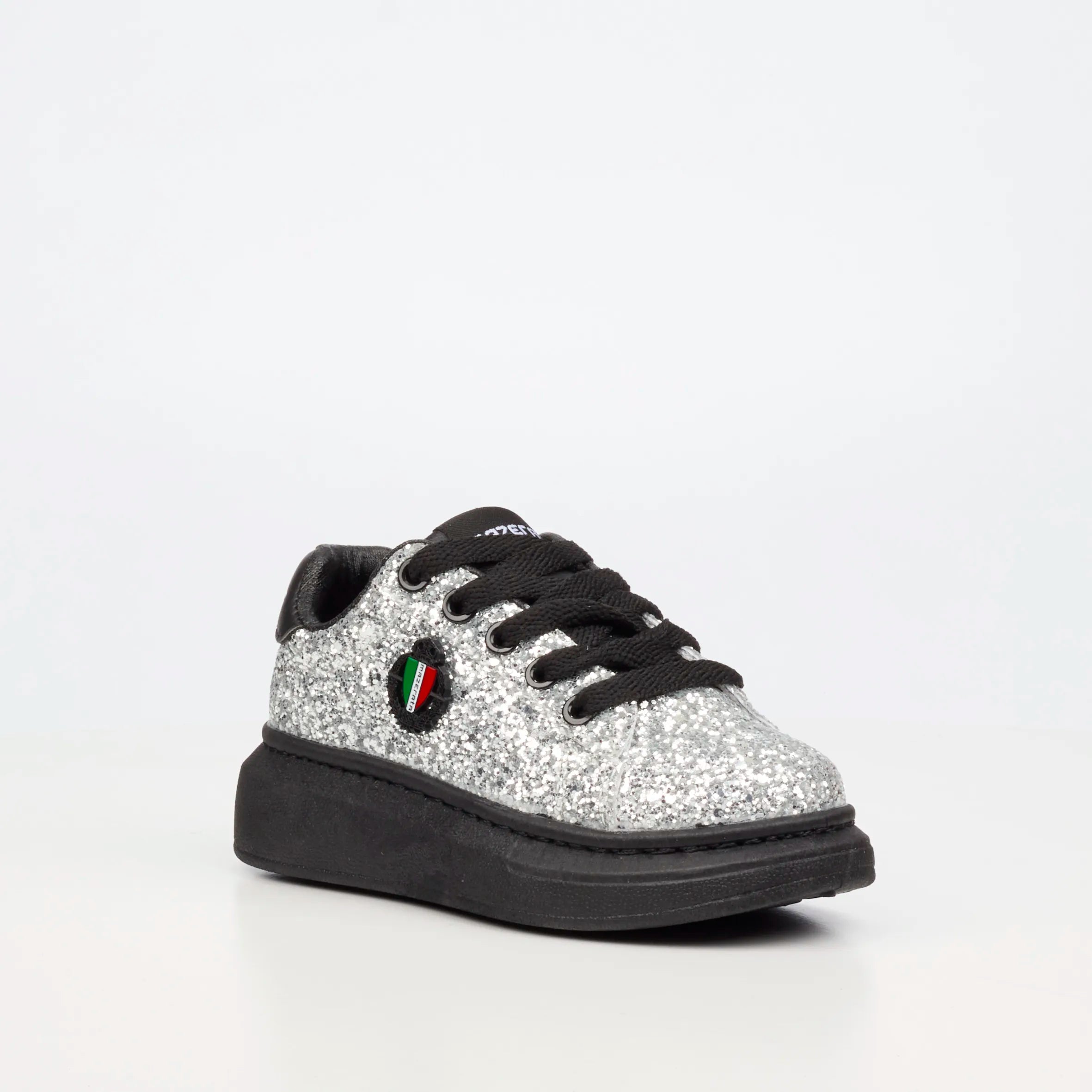 Mazerata Kelvis 2 Rhinestone Sneaker - Silver (Youth)