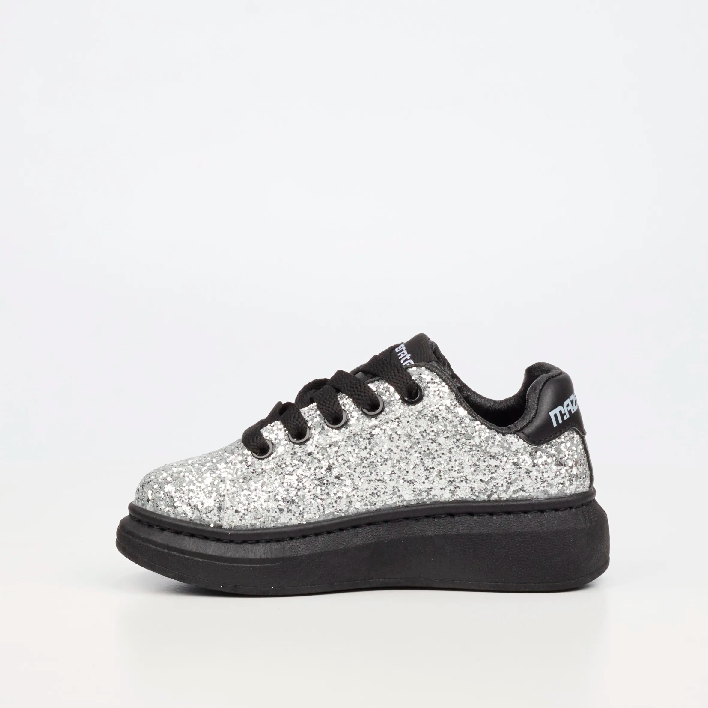 Mazerata Kelvis 2 Rhinestone Sneaker - Silver (Youth)
