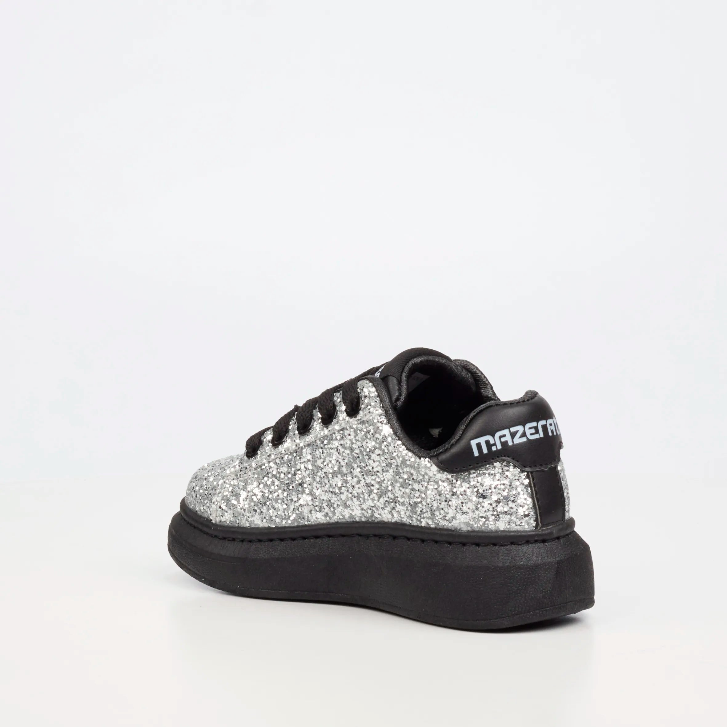 Mazerata Kelvis 2 Rhinestone Sneaker - Silver (Youth)