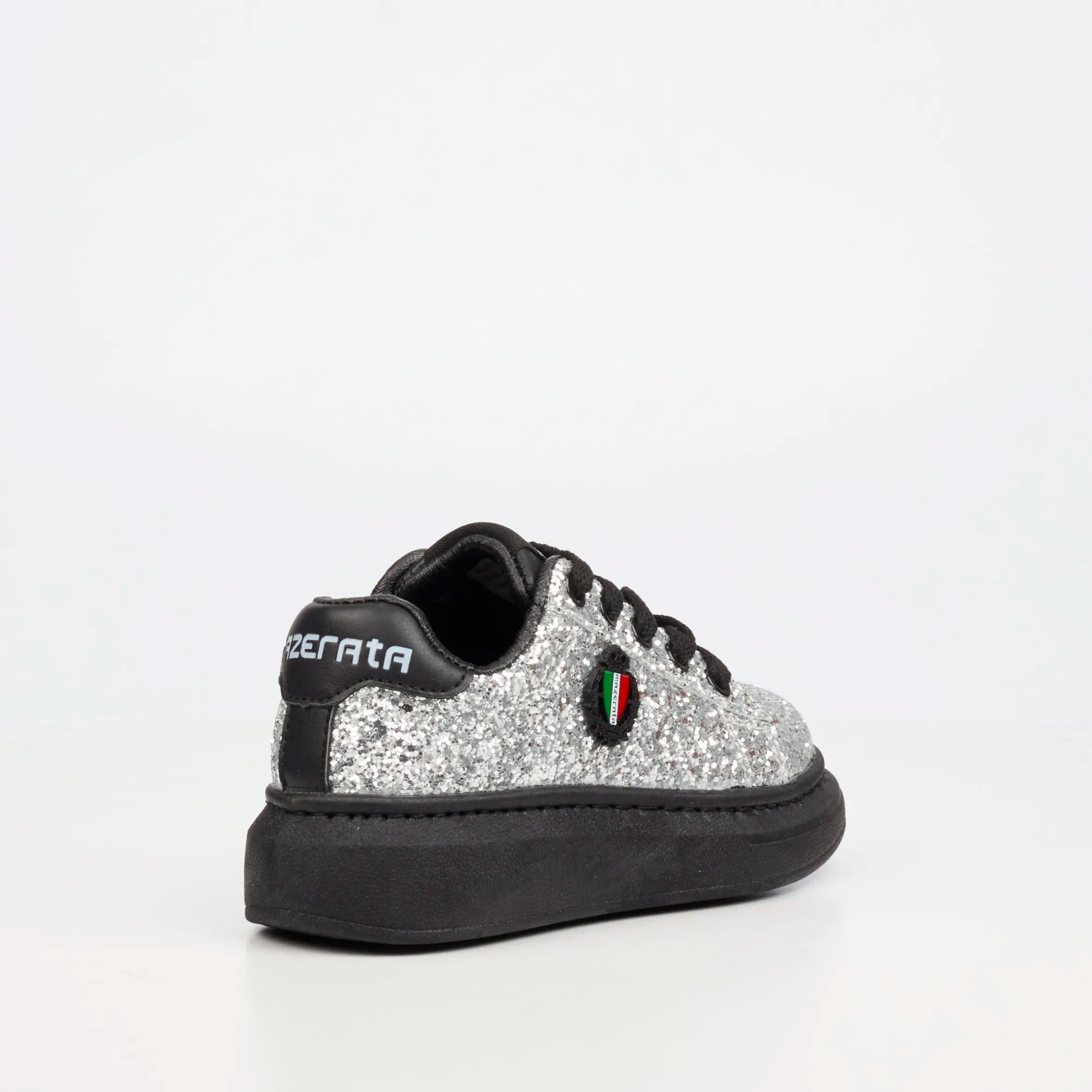 Mazerata Kelvis 2 Rhinestone Sneaker - Silver (Youth)