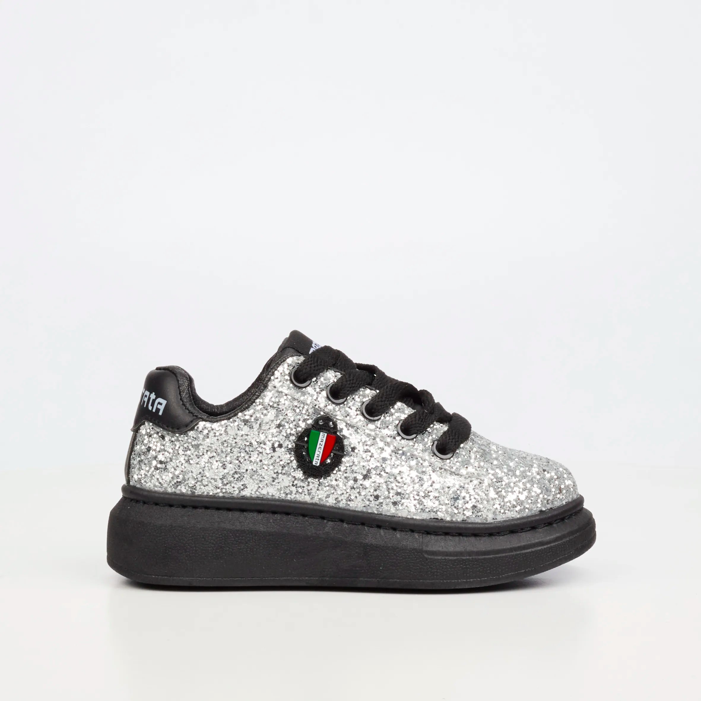 Mazerata Kelvis 2 Rhinestone Sneaker - Silver (Youth)