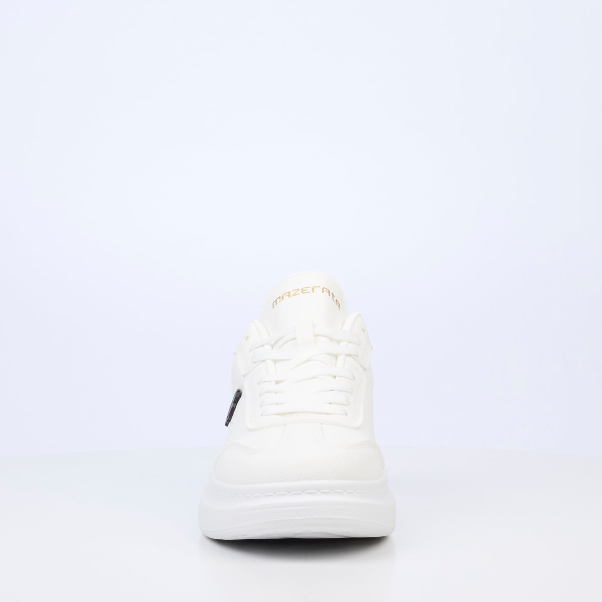 Mazerata Kelvis 3 Faux Nubuck Sneaker - White footwear Mazerata