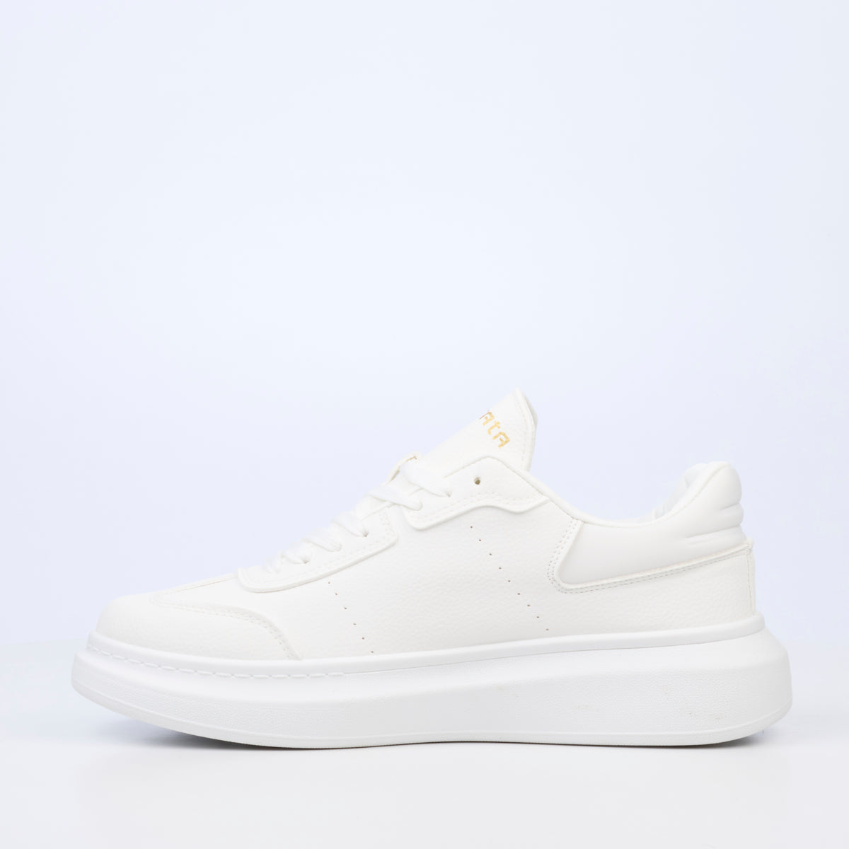 Mazerata Kelvis 3 Faux Nubuck Sneaker - White footwear Mazerata