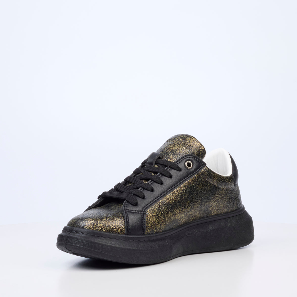 Mazerata Kelvis 5 Faux Wax / Print - Black