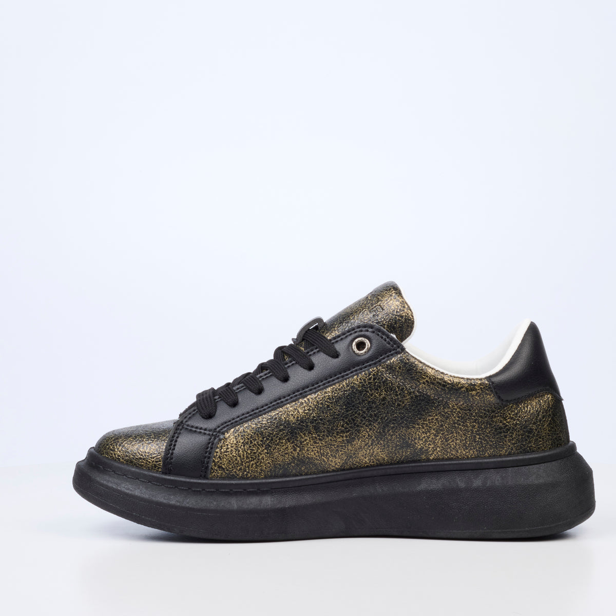Mazerata Kelvis 5 Faux Wax / Print - Black