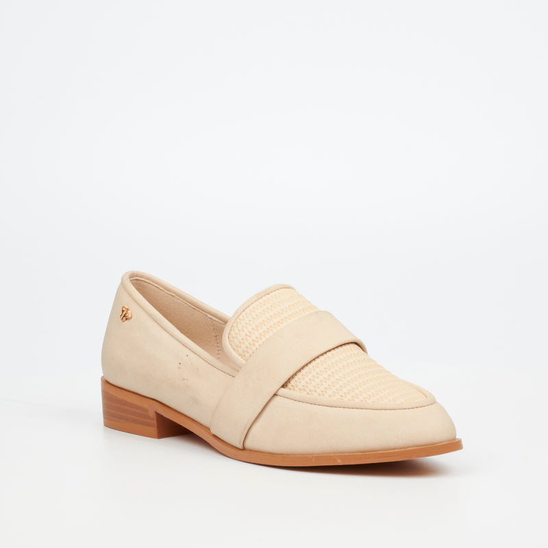 Butterfly Feet Kerene 6 Shoe - Bone footwear Butterfly Feet