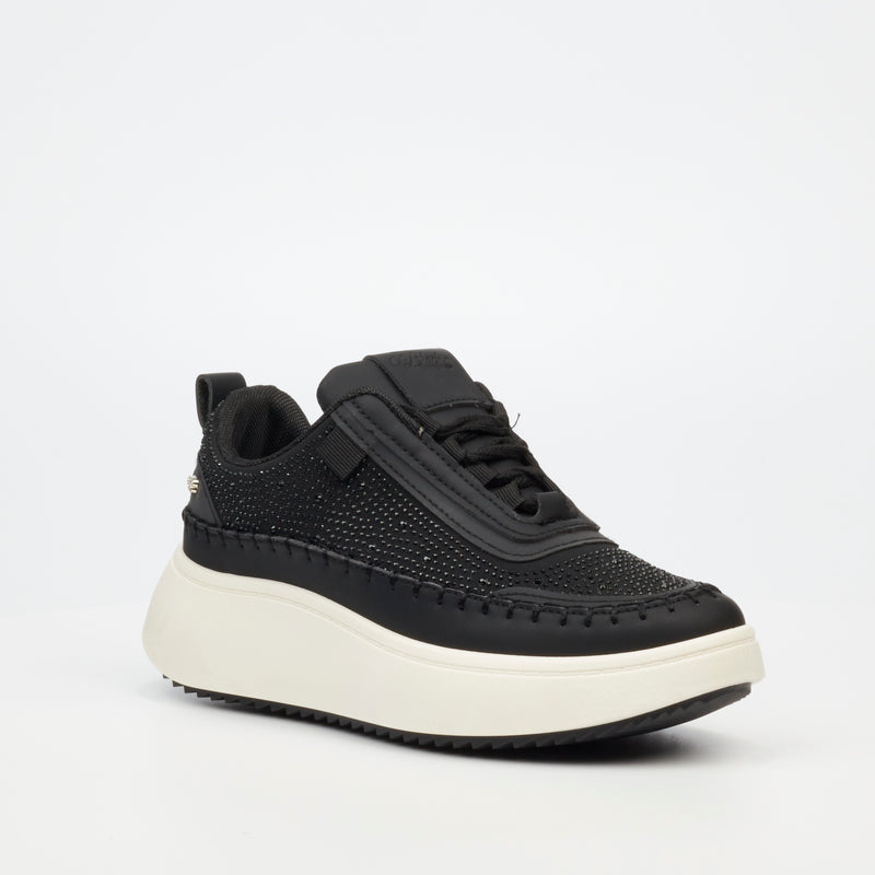 Miss Black Kimberly 1 Sneaker - Black footwear Miss Black   