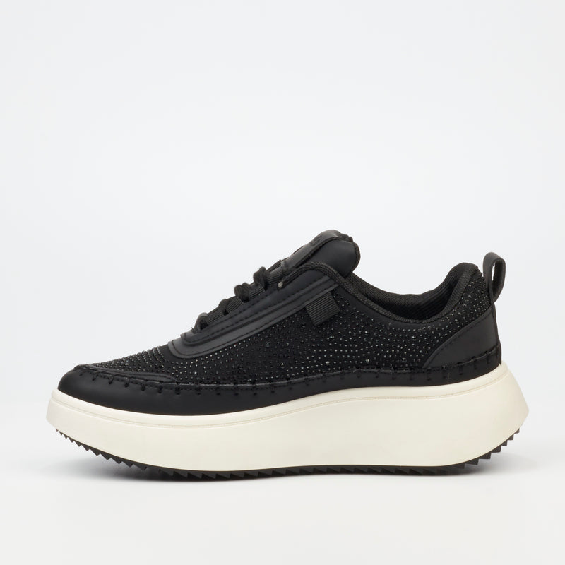 Miss Black Kimberly 1 Sneaker - Black footwear Miss Black   