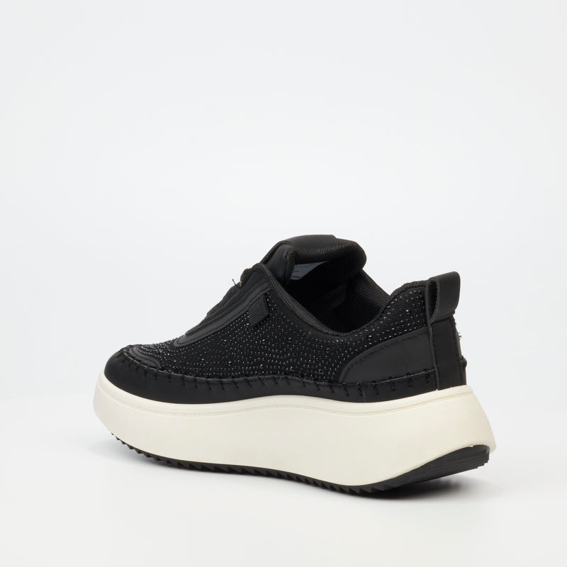 Miss Black Kimberly 1 Sneaker - Black footwear Miss Black   