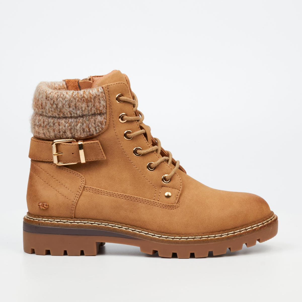 Miss Black Knox 1 Ankle Boot - Camel | DC.ONE | DC.ONE