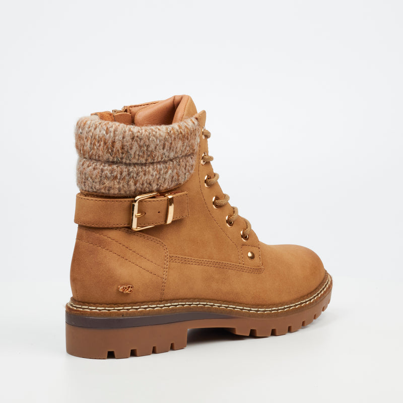 Miss Black Knox 1 Ankle Boot - Camel footwear Miss Black