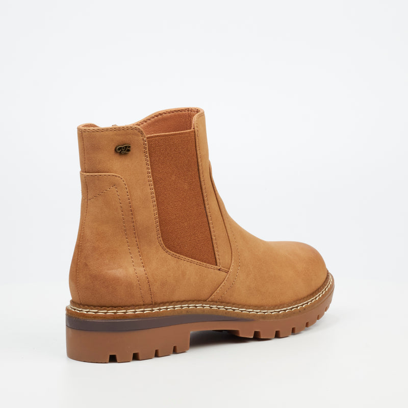 Miss Black Knox 2 Ankle Boot - Camel footwear Miss Black