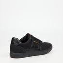 Urbanart L.A 30 Faux Nubuck / Knit Sneaker - Black footwear UBRT