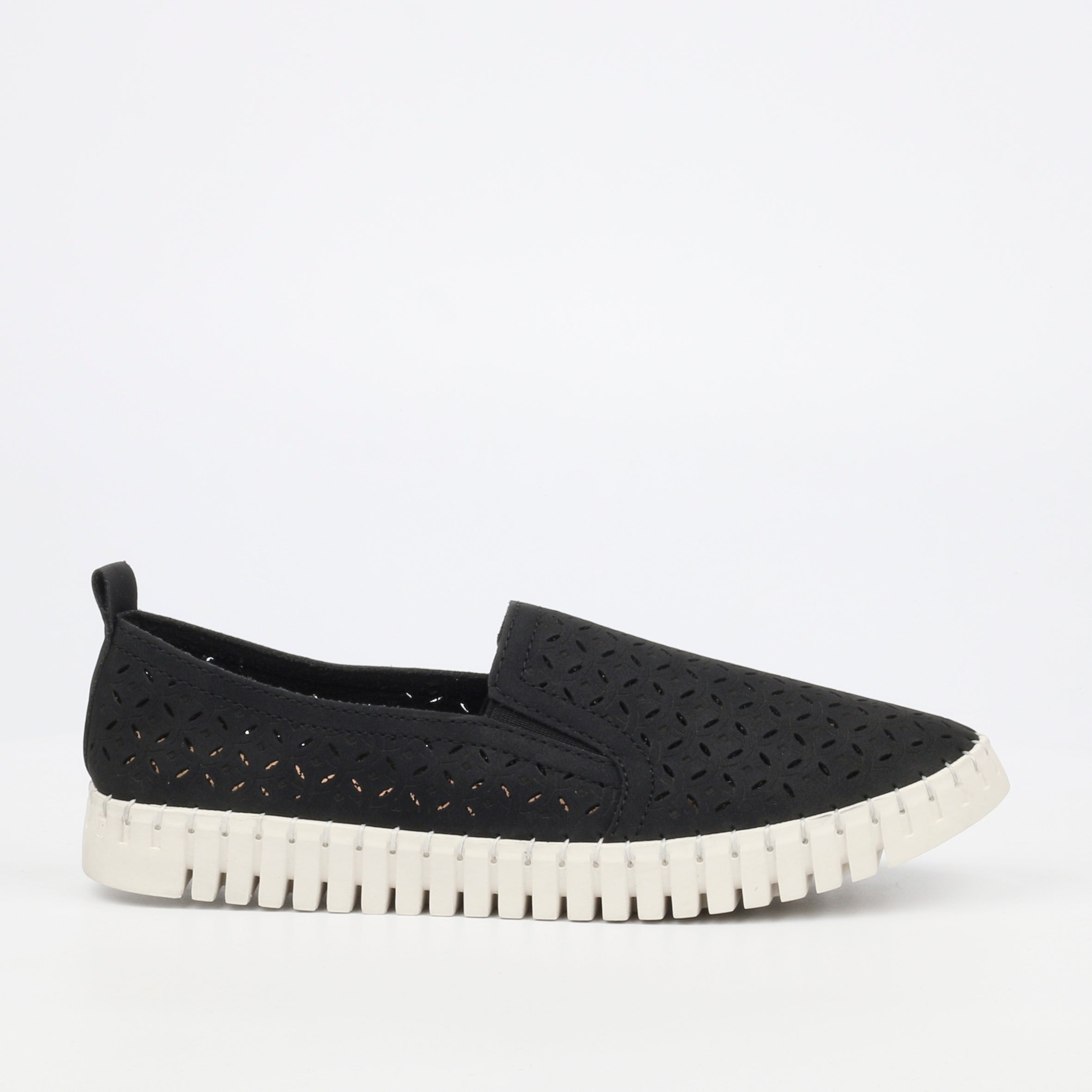 Butterfly Classics Laguna 1 Faux Nubuck Pumps - Black footwear Butterfly Classics