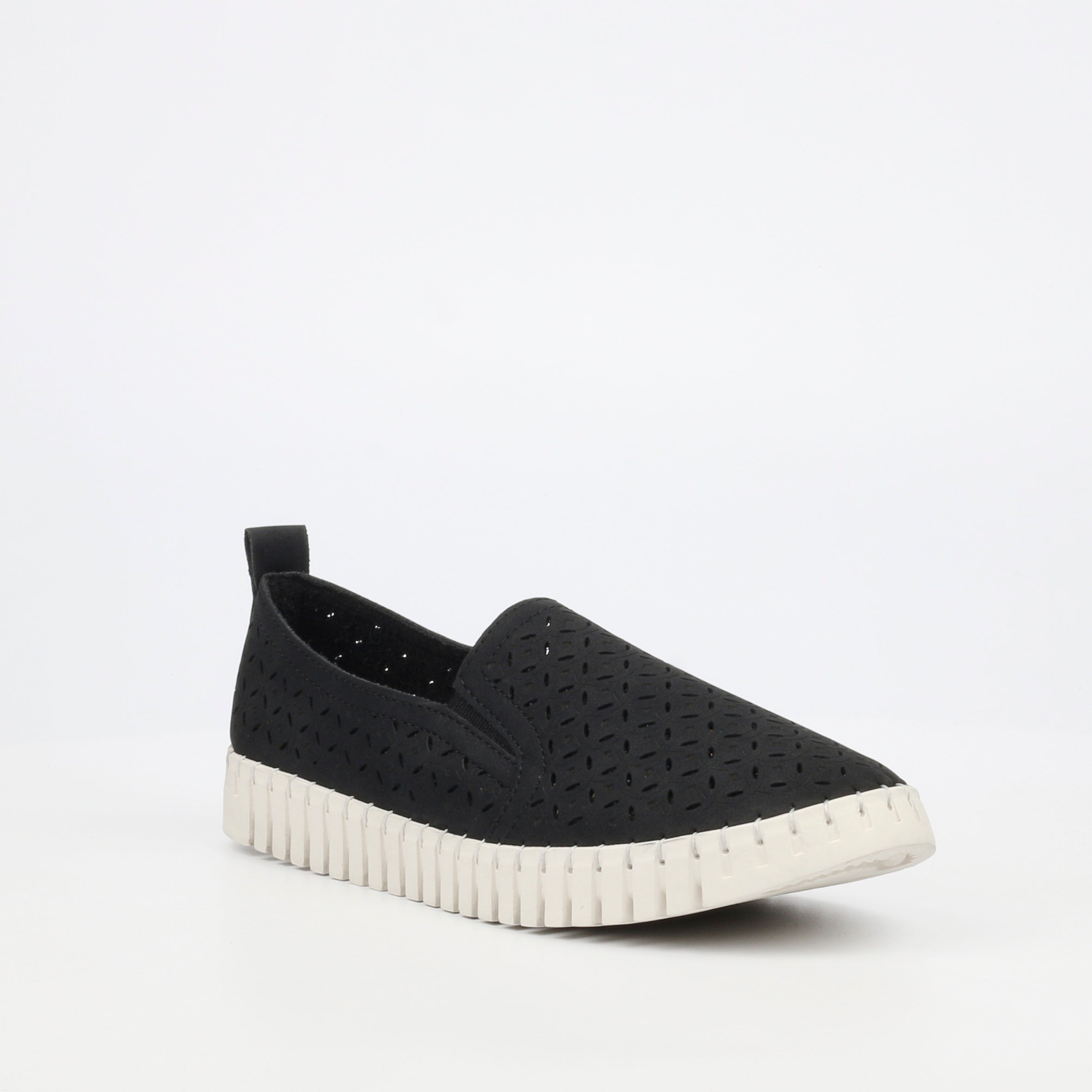 Butterfly Classics Laguna 1 Faux Nubuck Pumps - Black footwear Butterfly Classics
