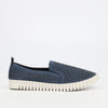 Butterfly Classics Laguna 1 Faux Nubuck Pumps - Navy footwear Butterfly Classics