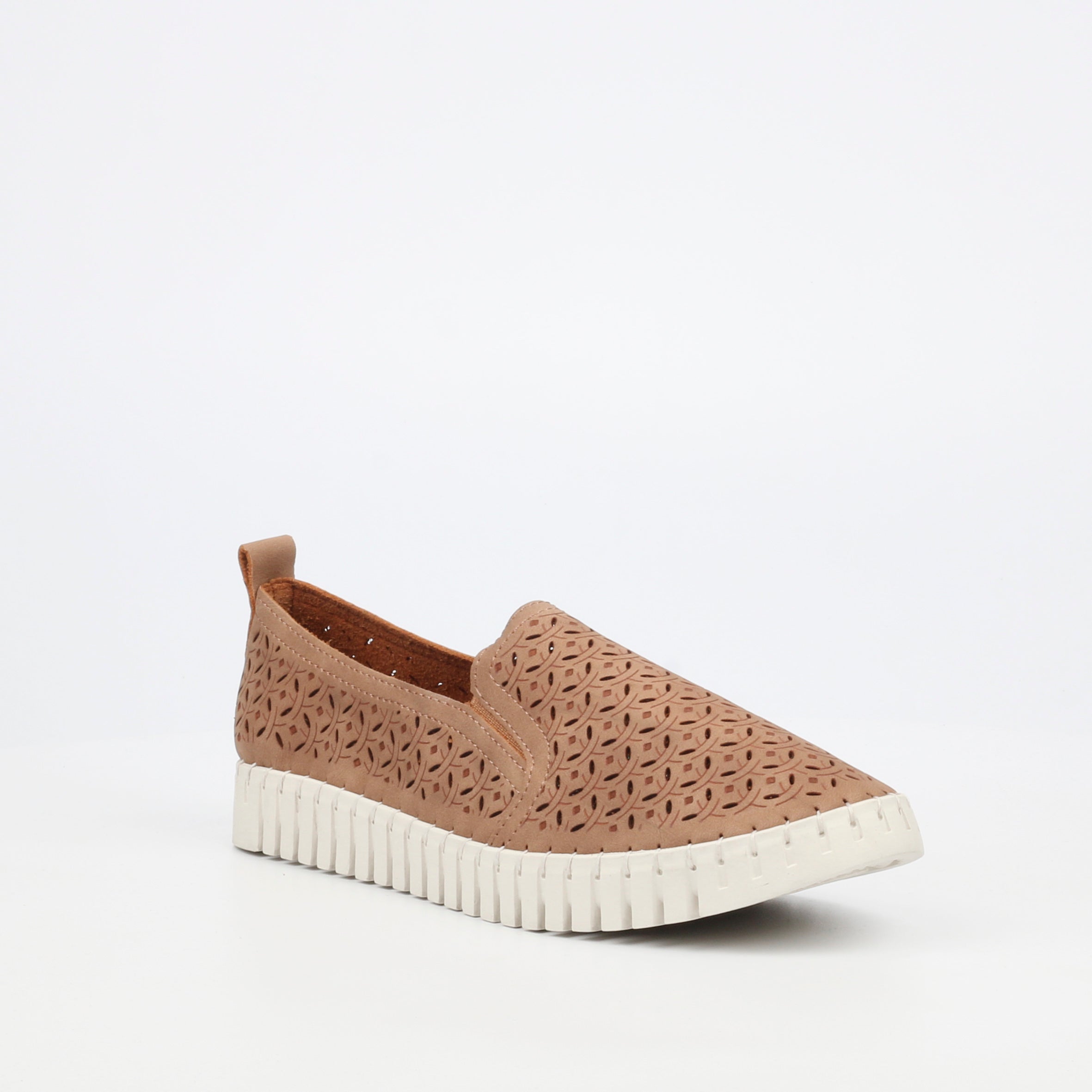 Butterfly Classics Laguna 1 Faux Nubuck Pumps - Taupe footwear Butterfly Classics
