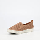 Butterfly Classics Laguna 1 Faux Nubuck Pumps - Taupe footwear Butterfly Classics