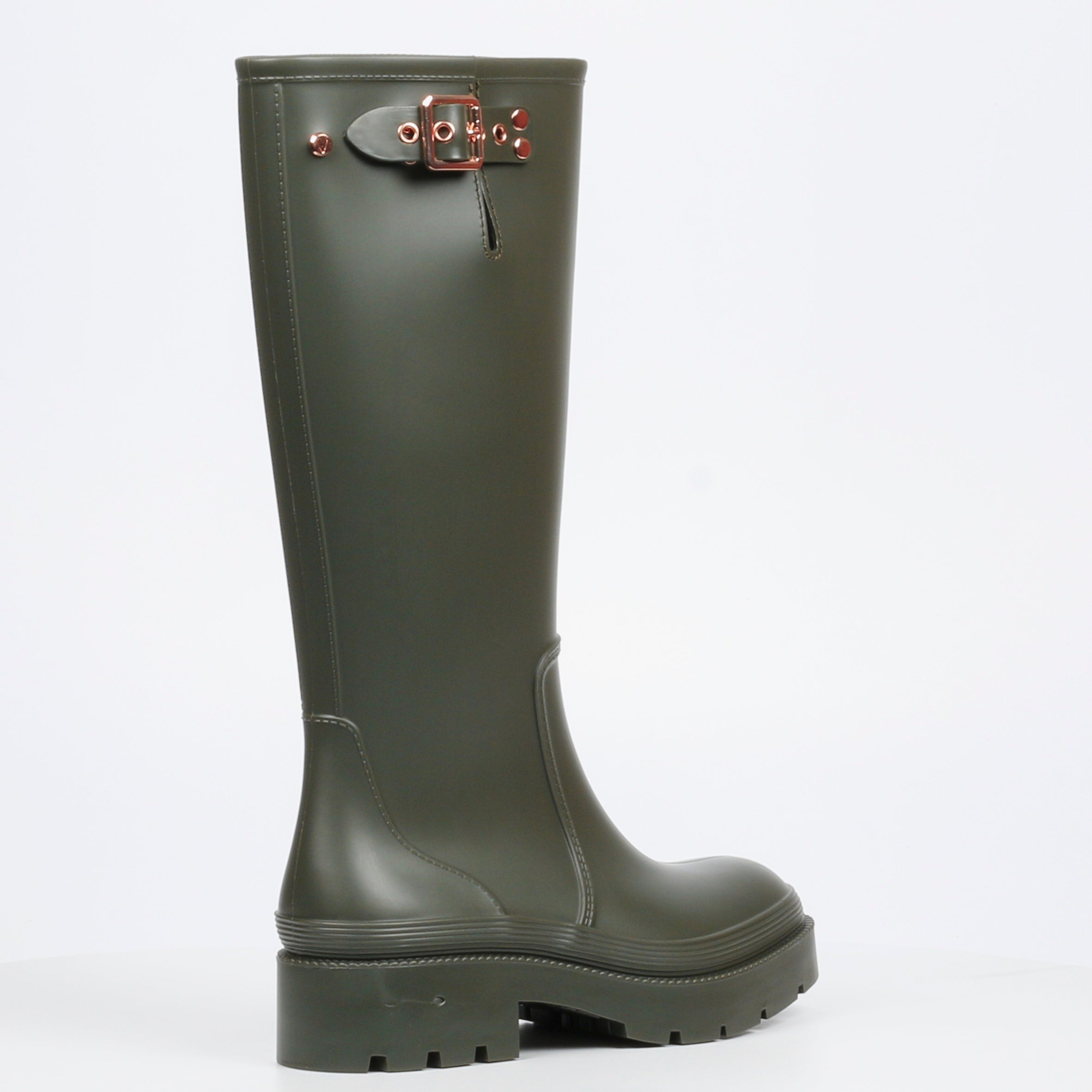 Viabeach Laine 2 High Boots - Khaki footwear Viabeach