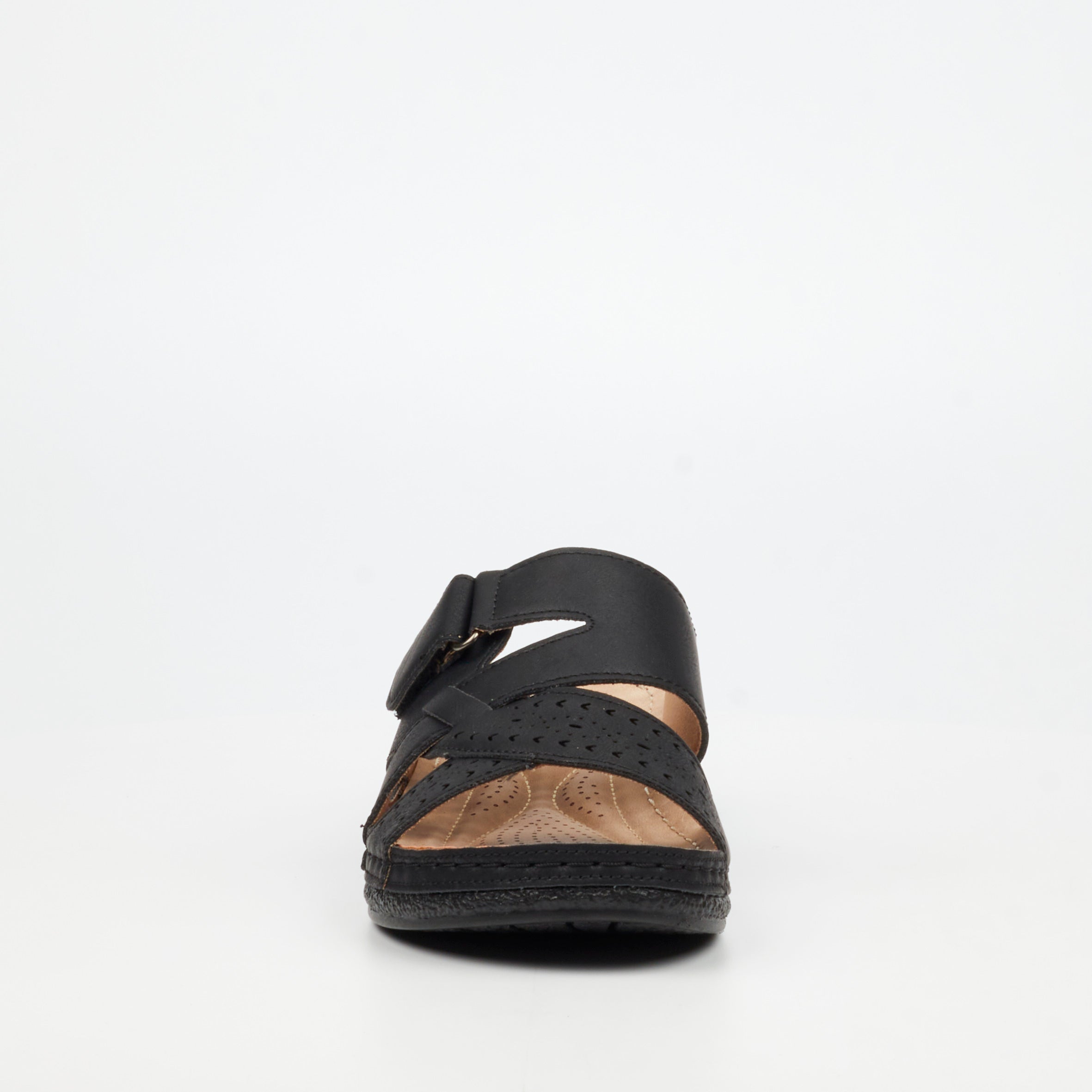 Butterfly Classics Lainey 1 Wedge - Black footwear Butterfly Classics