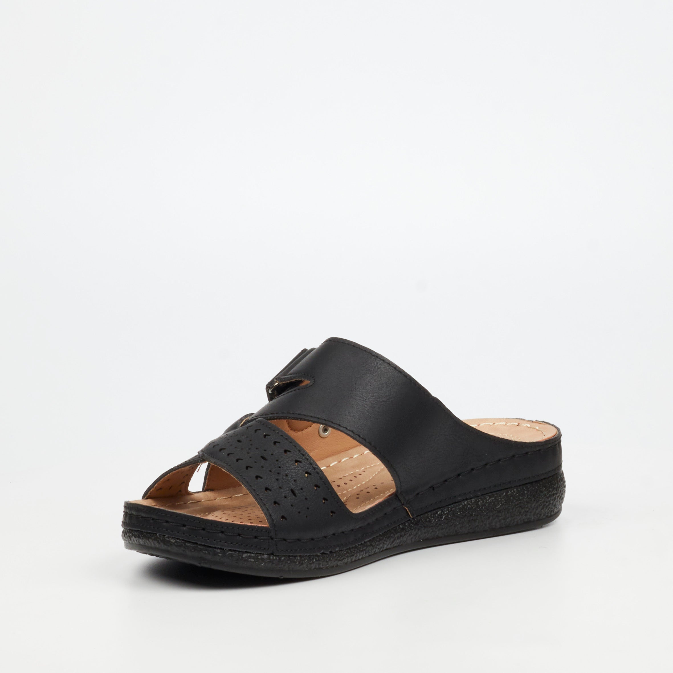Butterfly Classics Lainey 1 Wedge - Black footwear Butterfly Classics