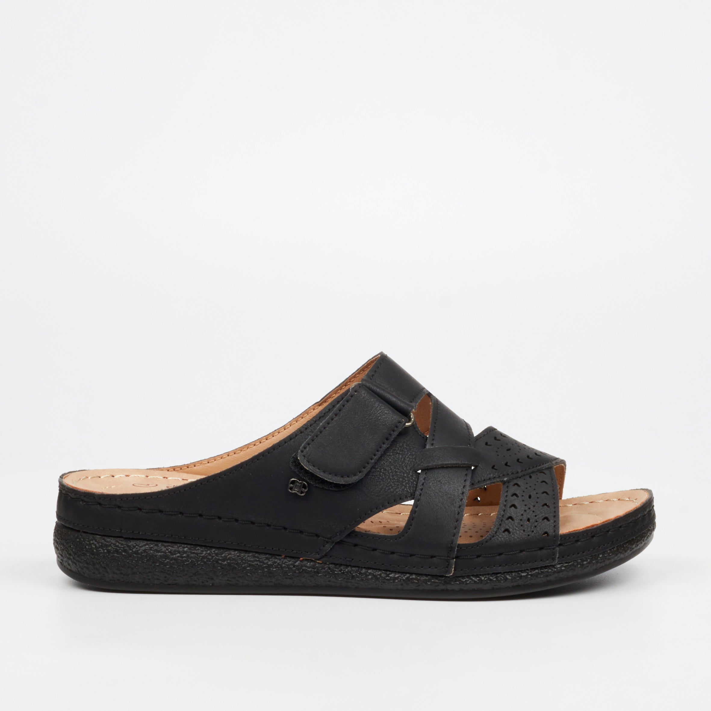 Butterfly Classics Lainey 1 Wedge - Black footwear Butterfly Classics