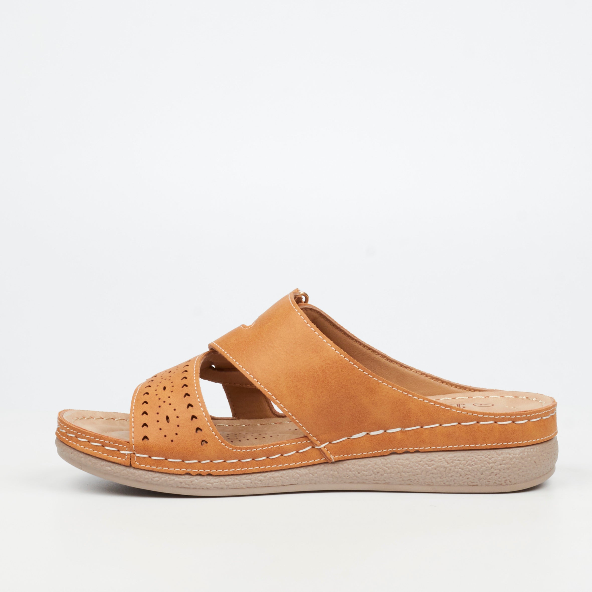 Butterfly Classics Lainey 1 Wedge - Tan footwear Butterfly Classics