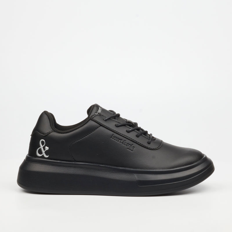 Heart & Sole Lakshmi 1 Sneaker - Black footwear Heart & Sole